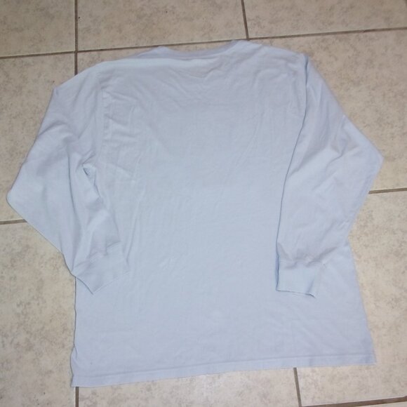 PINK Victoria's Secret Oversized Logo "P" Long Sleeve Tee - Picture 2 of 2